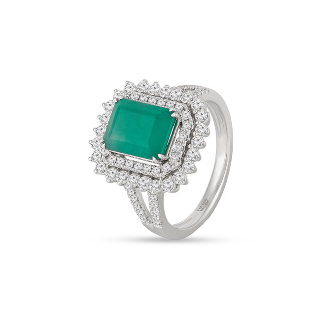 Tanishq 10KT Diamond Finger Ring for Women 3