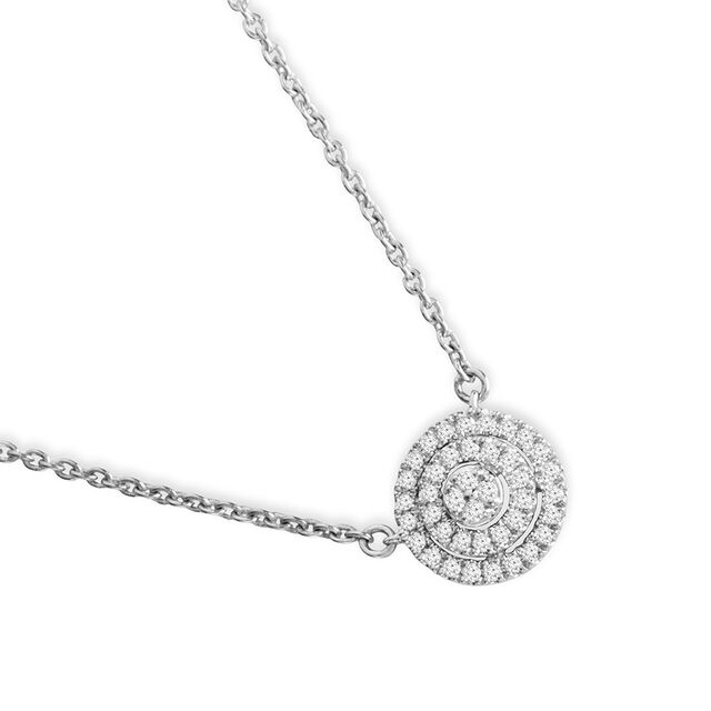 Tanishq 10KT Diamond  Pendant with Chain 3