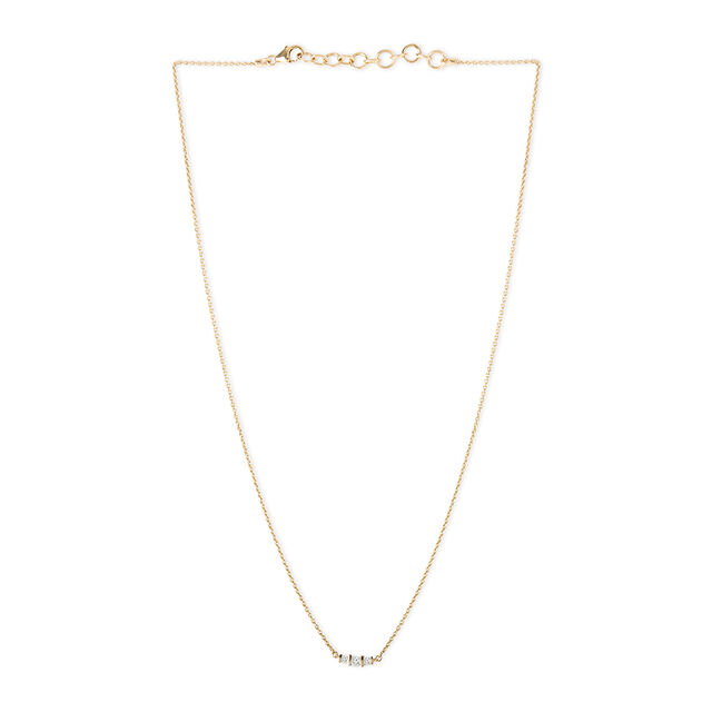 Tanishq 10KT Diamond Pendant with Chain for Women 