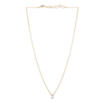Tanishq 10KT Diamond Pendant with Chain for Women