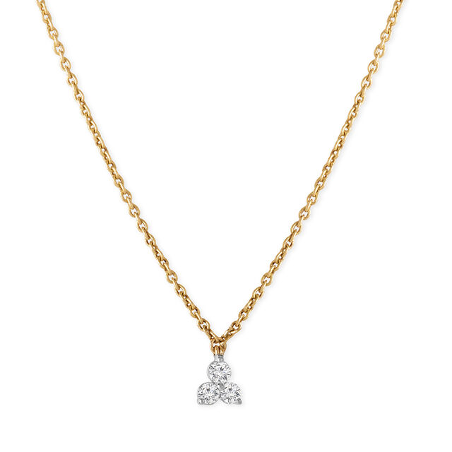 Tanishq 10KT Diamond Pendant with Chain for Women 3
