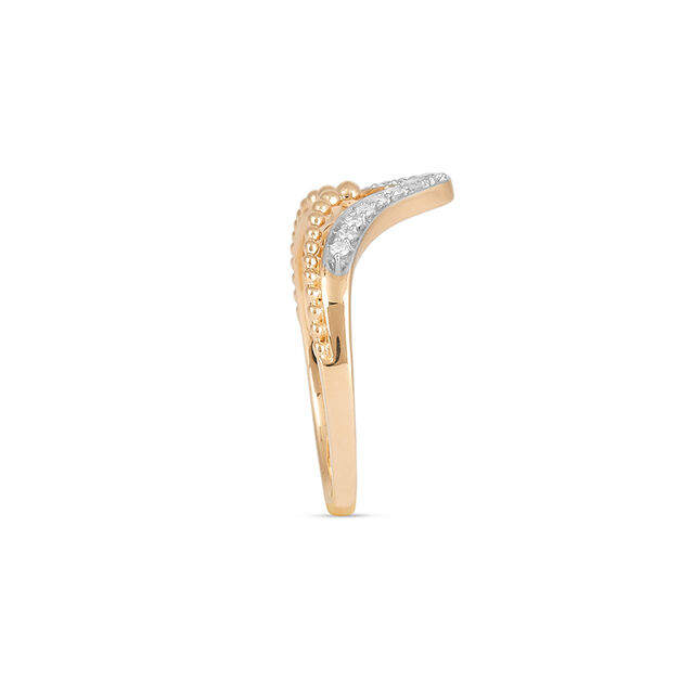 Tanishq 14KT Diamond Finger Ring for Women 4