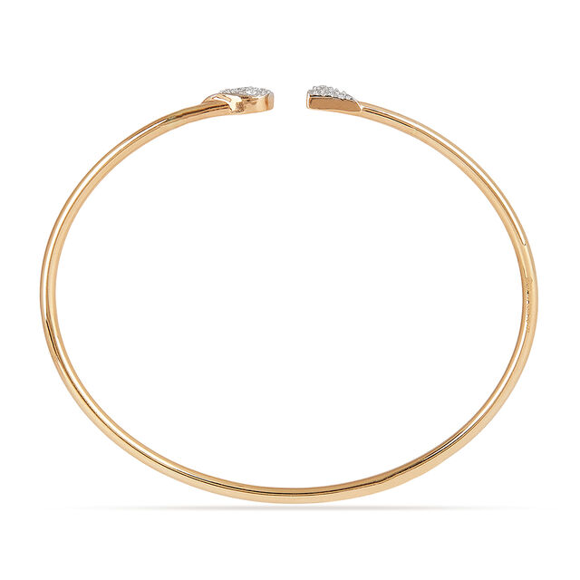 Tanishq 14KT Diamond Bangle for Women 2