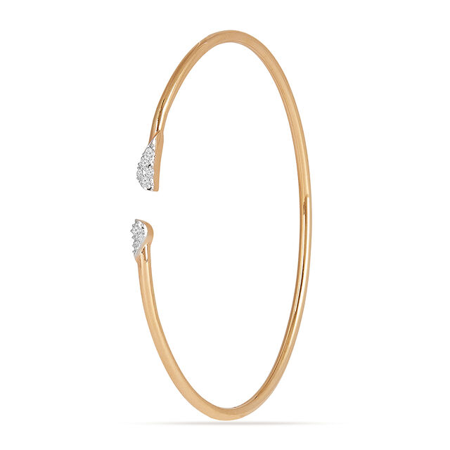 Tanishq 14KT Diamond Bangle for Women 3