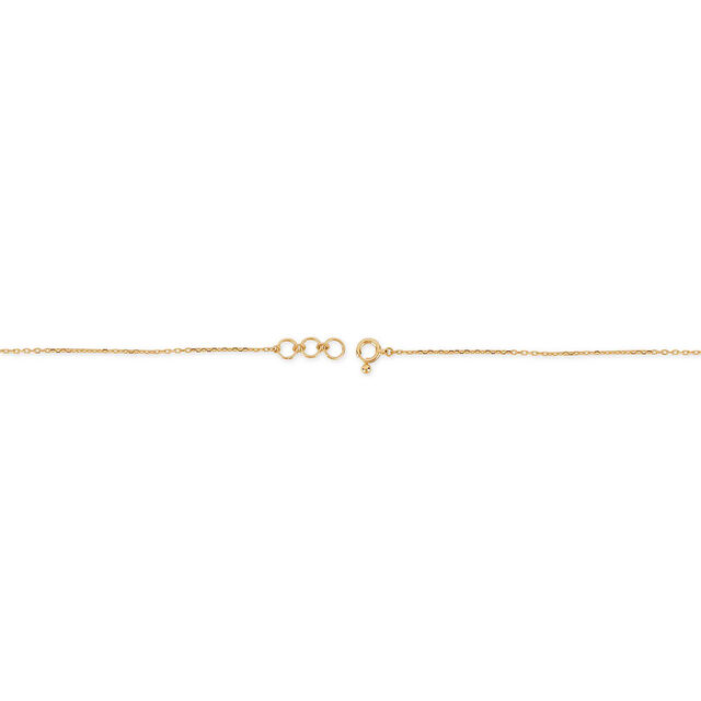 Tanishq 14KT Diamond Pendant with Chain for Women 4