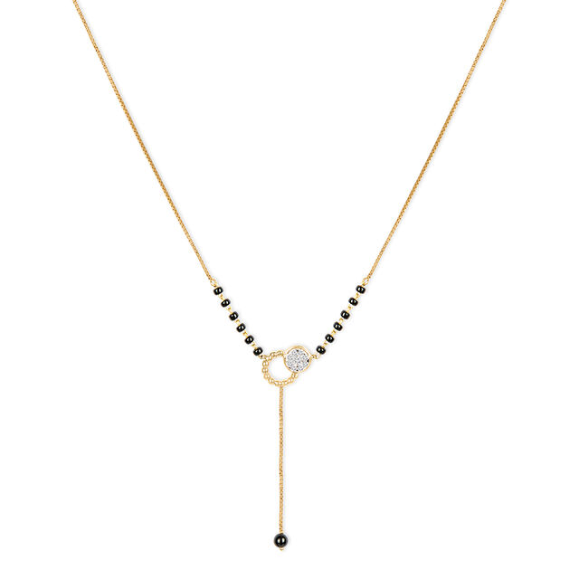 Tanishq 14KT Diamond Mangalsutra for Women 2