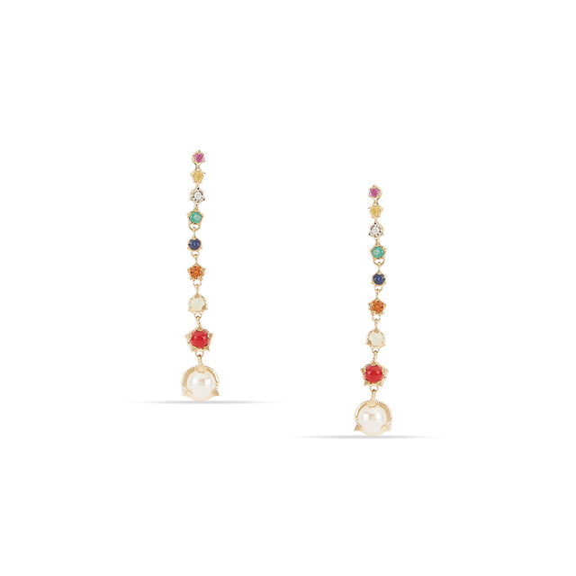 Tanishq 14KT Diamond Earrings for Women 