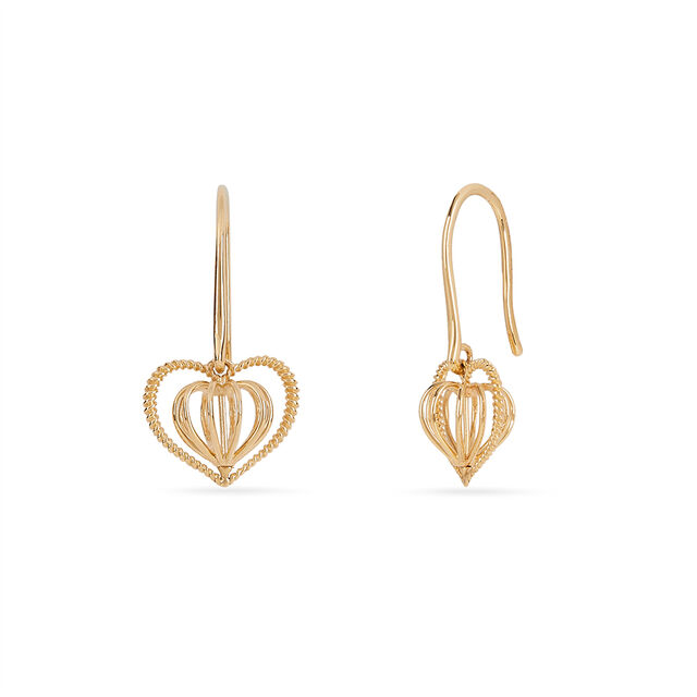 Tanishq 18KT Gold Earrings for Women 2