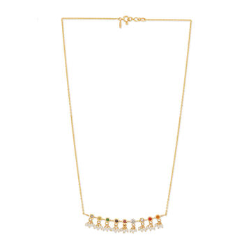 Tanishq 14KT Diamond Necklace for Women