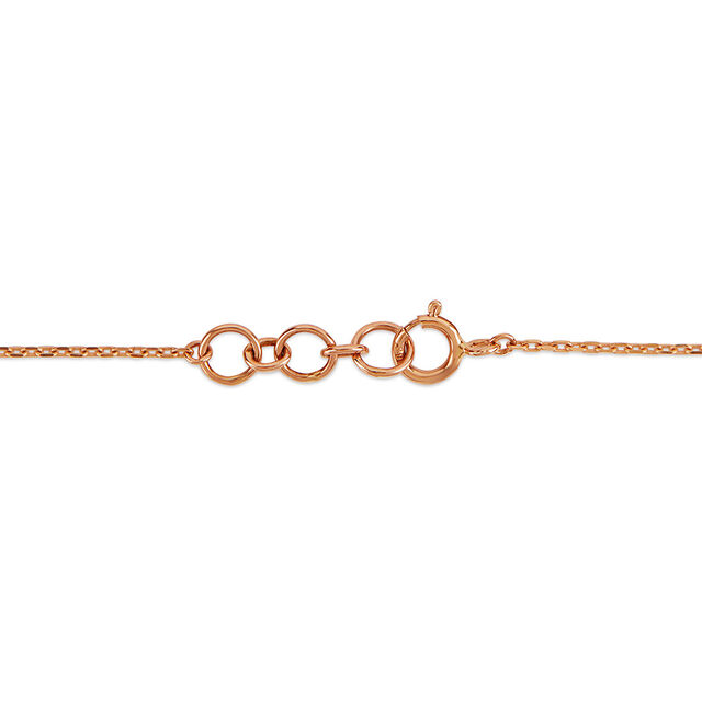 Tanishq 14KT Diamond Pendant with Chain for Women 5