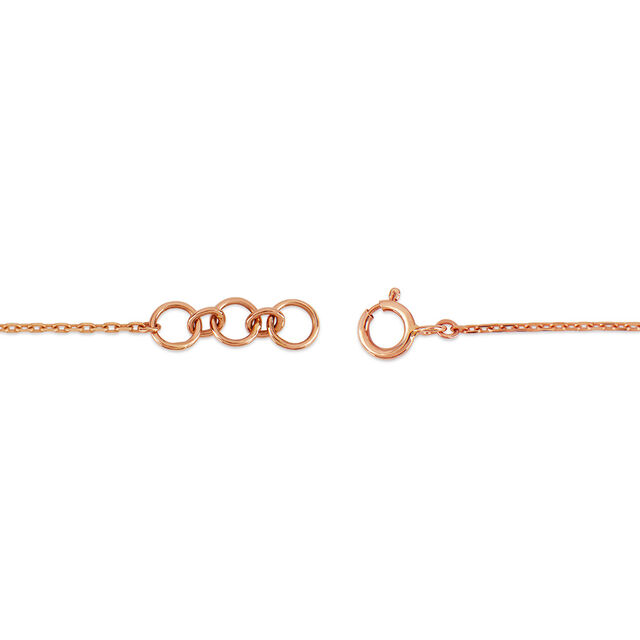 Tanishq 14KT Diamond Pendant with Chain for Women 6
