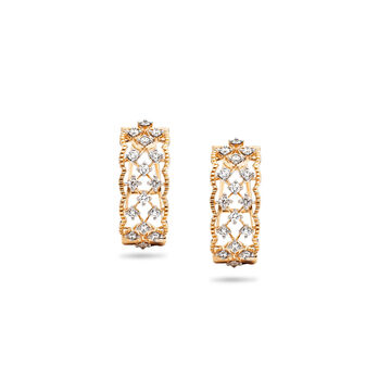 Tanishq 18 KT Diamond Earrings for Women