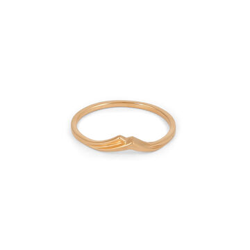 Tanishq 18KT Gold Finger Ring for Women