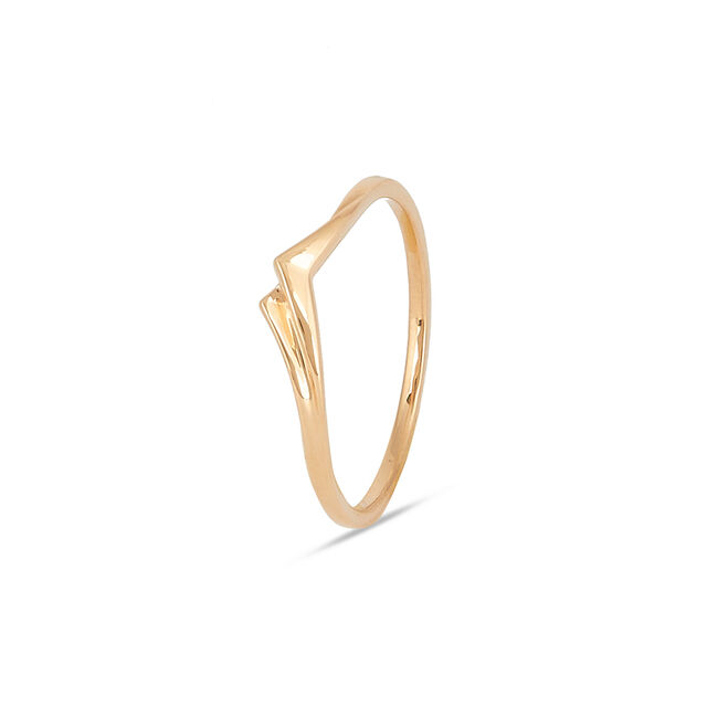 Tanishq 18KT Gold Finger Ring for Women 2