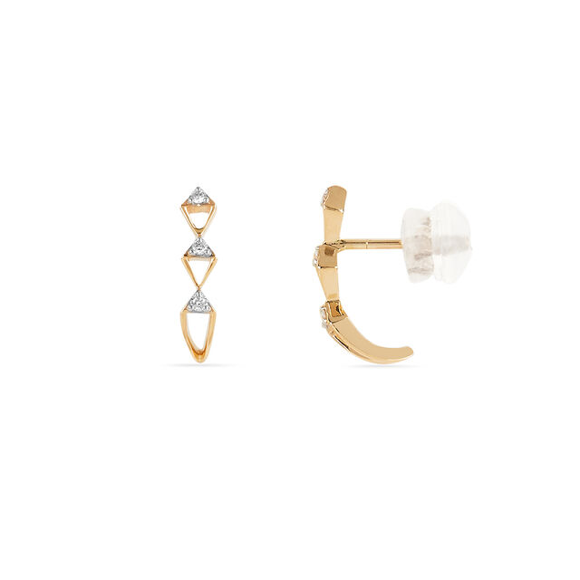 Crescent Moonlit Studs 3