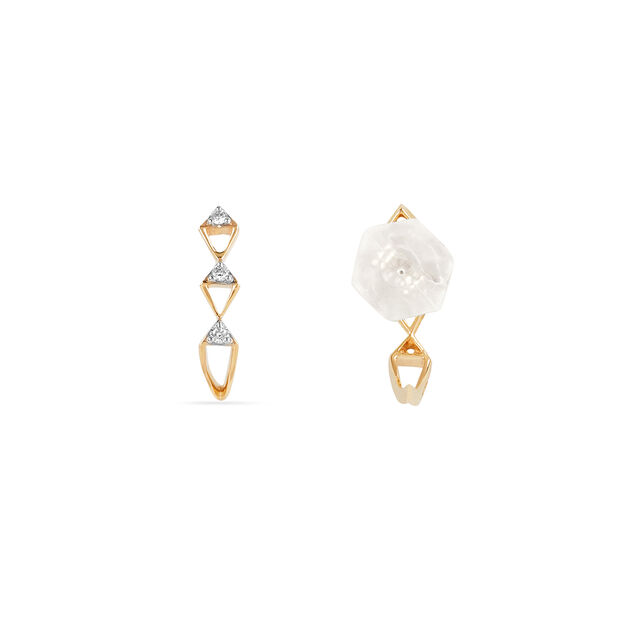 Crescent Moonlit Studs 4