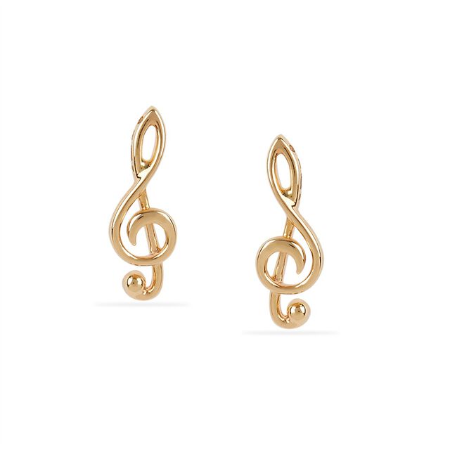 Double Note Earrings 