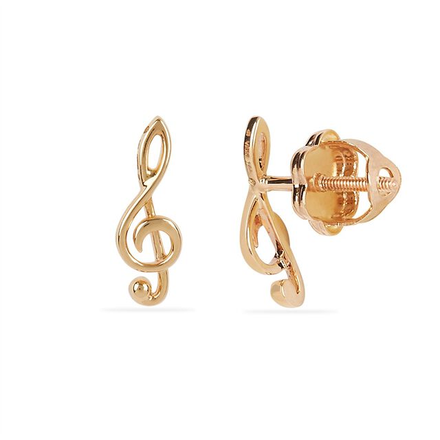 Double Note Earrings 2