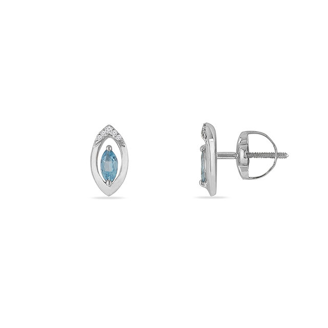 Tanishq 14KT Diamond Earrings for Women 2
