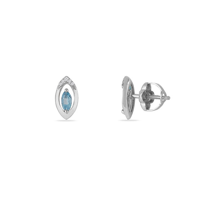 Tanishq 14KT Diamond Earrings for Women 4