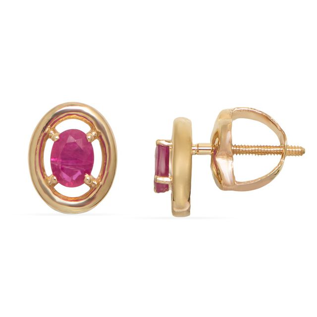 Tanishq 14KT Gold Earrings 2