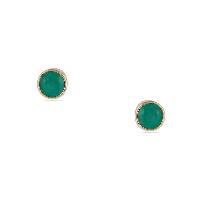 Tanishq 14KT Gold Earrings for Women 