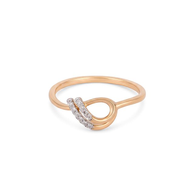Tanishq 14KT Diamond Finger Ring 