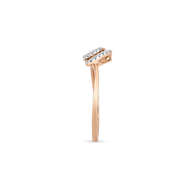 Tanishq 14KT Diamond Finger Ring 3