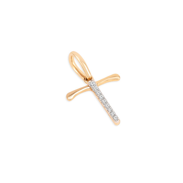 Tanishq 14KT Diamond  Pendant 2