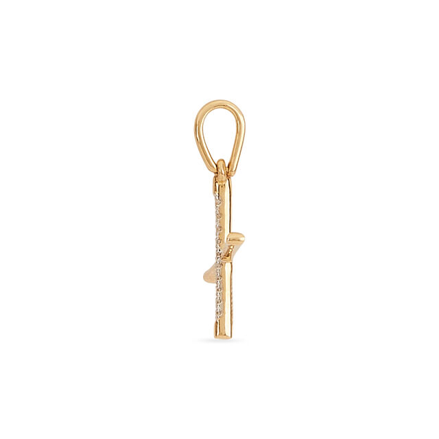 Tanishq 14KT Diamond  Pendant 4