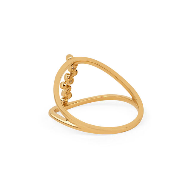 Tanishq 14KT Vertical Pillar Split Band Ring for Women 4
