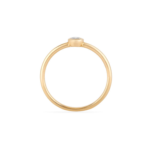 Tanishq 14KT Diamond Finger Ring 4