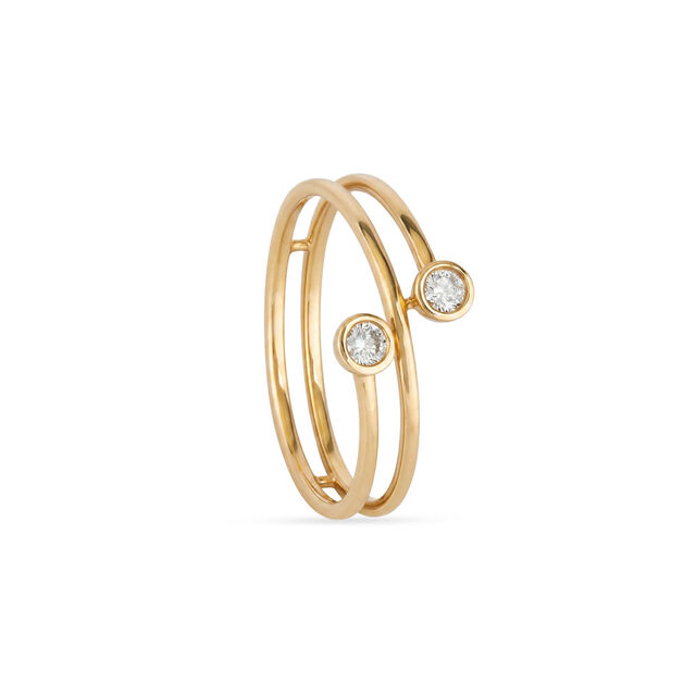 Tanishq 14KT Diamond Finger Ring 3