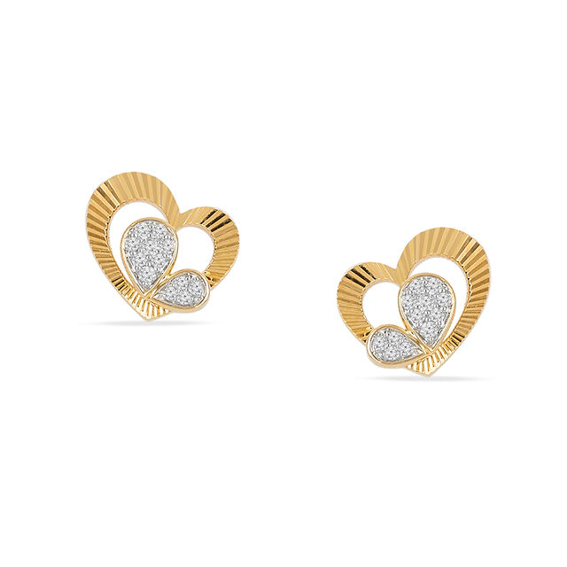 Tanishq 14KT Diamond  Earrings 
