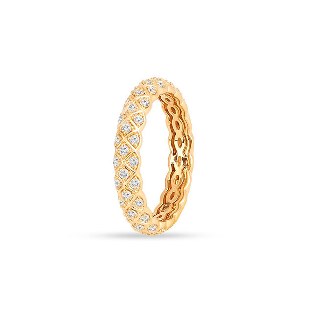 Tanishq 14KT Diamond Finger Ring for Women 2