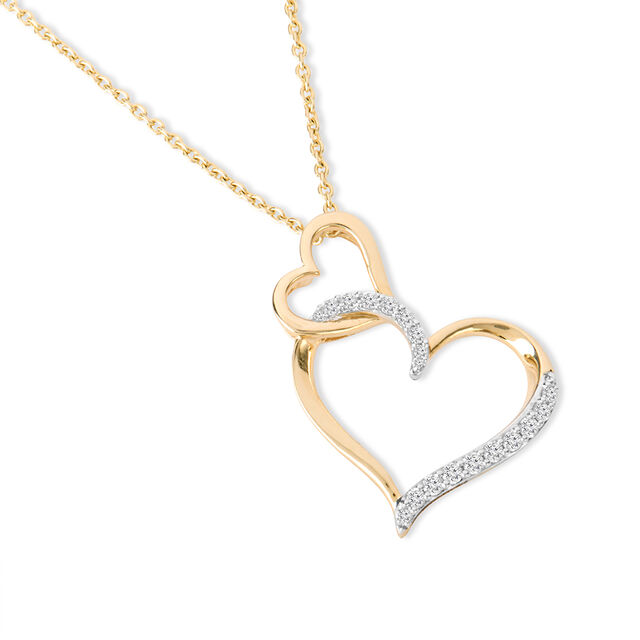 Tanishq 14KT Diamond Pendant with Chain for Women 4