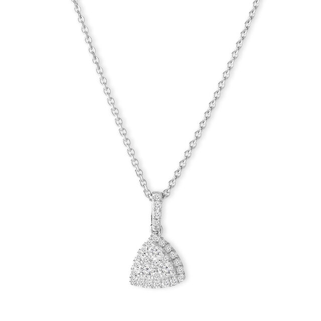 Tanishq 14KT Diamond Pendant with Chain for Women 3