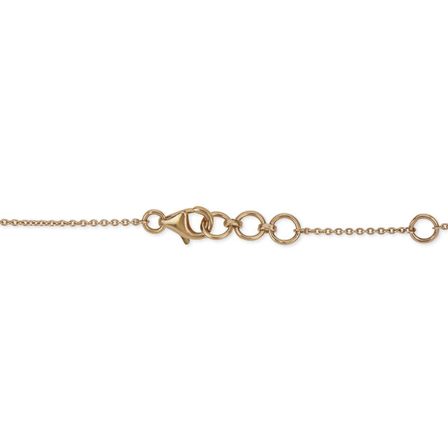 Triple-Floral Diamond Cascade Necklace 4