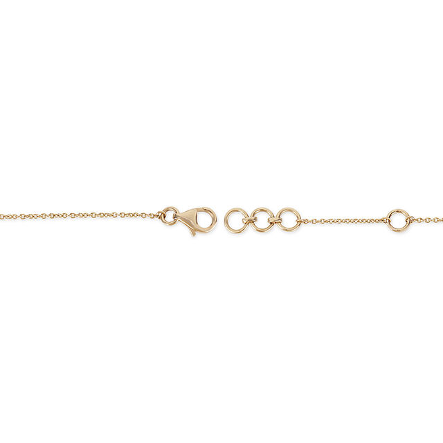 Triple-Floral Diamond Cascade Necklace 5