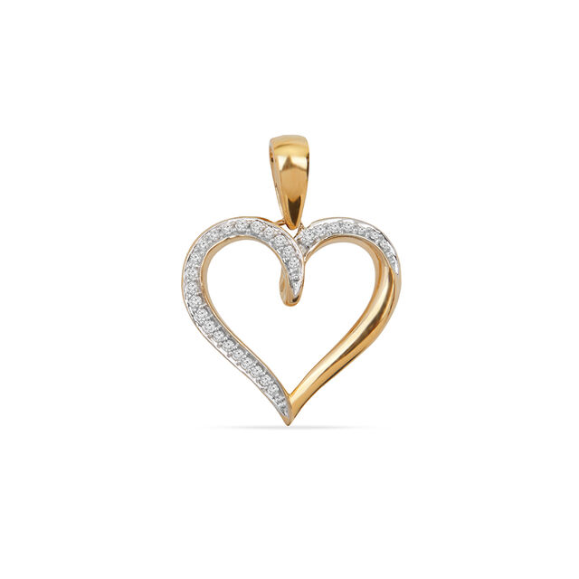 Tanishq 18KT Diamond Pendant for Women