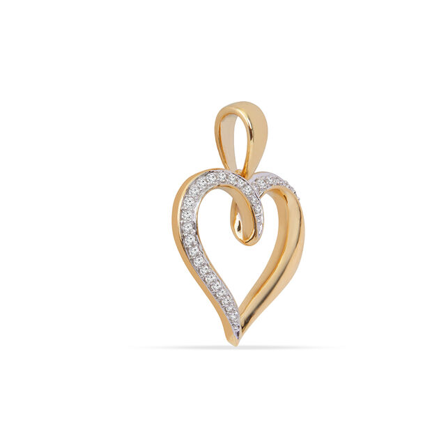 Tanishq 18KT Diamond Pendant for Women