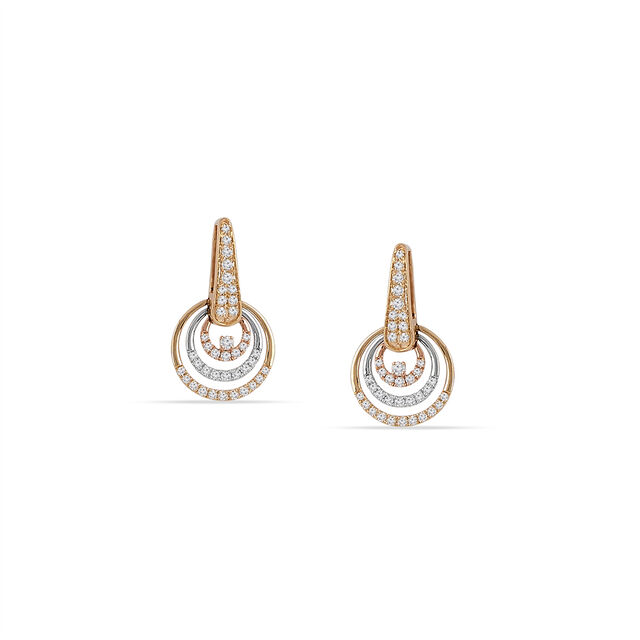 Tanishq 14KT Diamond Earrings for Women 