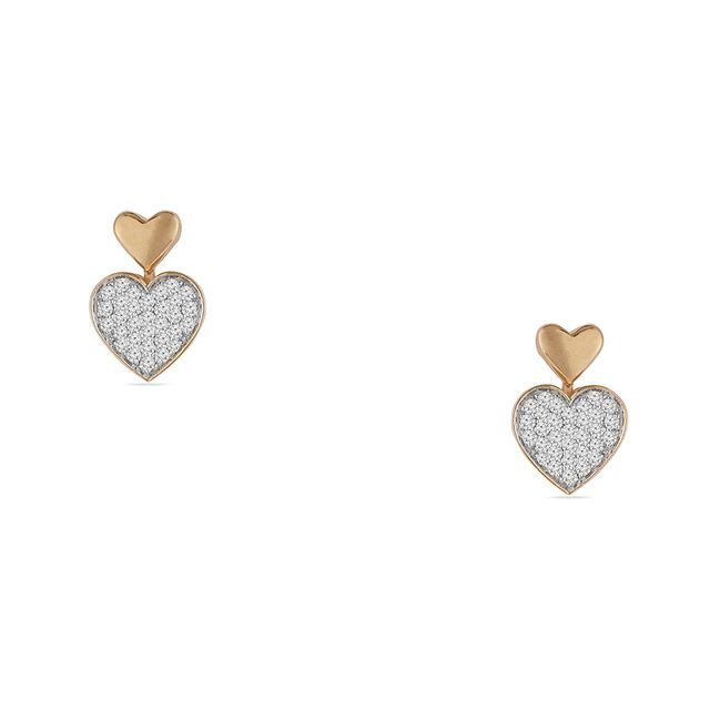 Tanishq 14KT Diamond Earrings for Women 