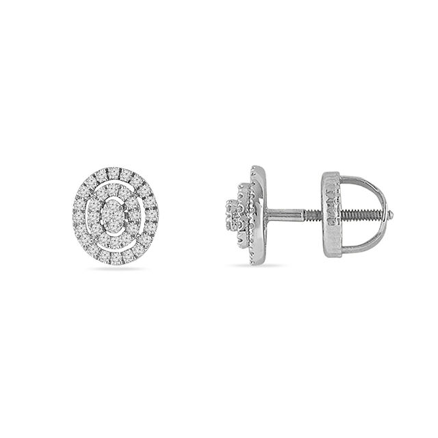 Tanishq 14KT Diamond Earrings for Women 3