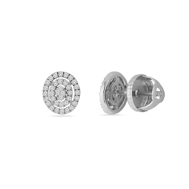 Tanishq 14KT Diamond Earrings for Women 5