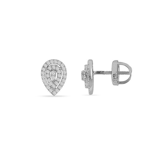 Tanishq 14KT Diamond Earrings for Women 3