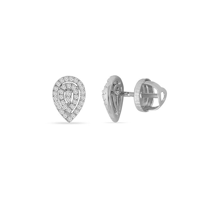 Tanishq 14KT Diamond Earrings for Women 5