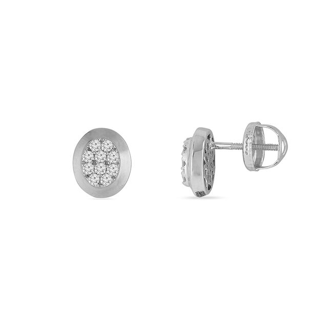 Tanishq 14KT Diamond Earrings for Women 5