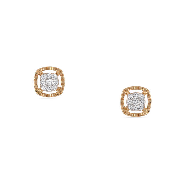 Tanishq 14KT Diamond Earrings for Women 