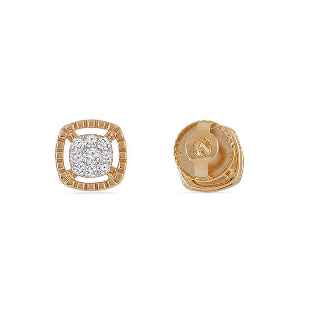Tanishq 14KT Diamond Earrings for Women 4